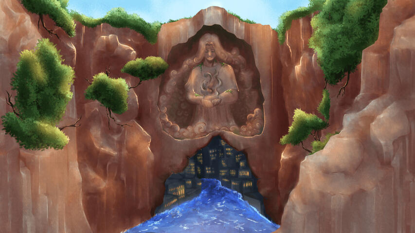 Deity of Travels background Deity of Travels background